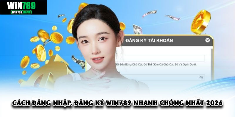 Cách đăng nhập, đăng ký WIN789 nhanh chóng nhất 2026